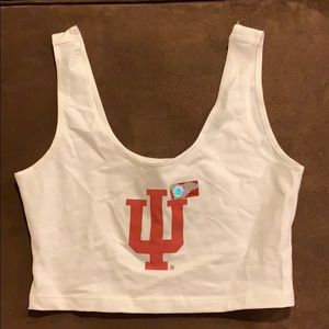 Indiana University Crop Top